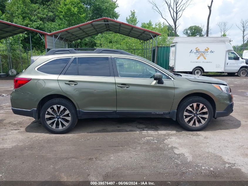 2016 Subaru Outback 2.5I Limited VIN: 4S4BSANC6G3333996 Lot: 39576497