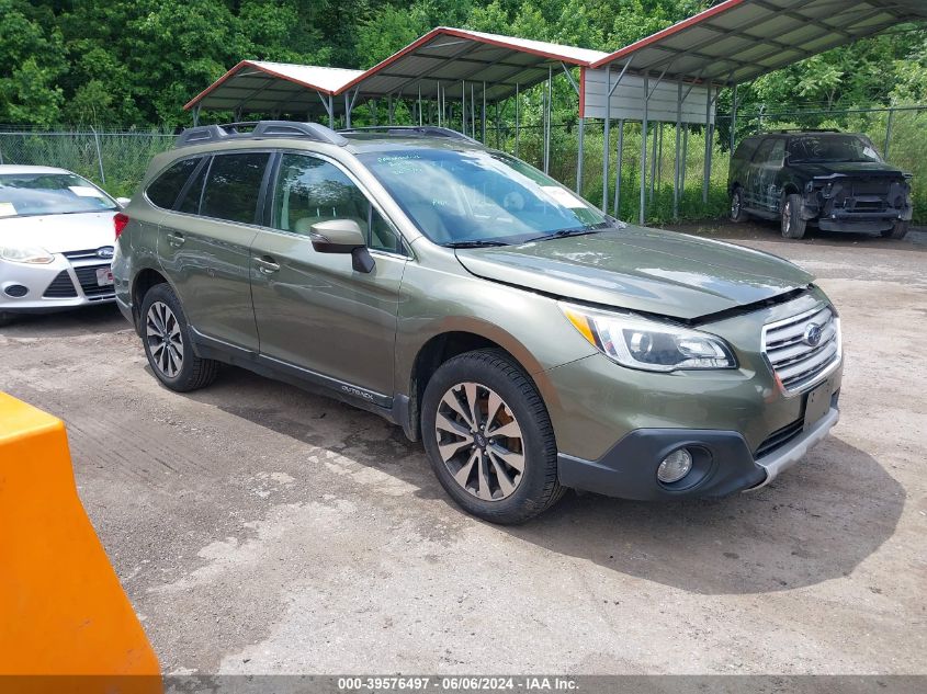 2016 Subaru Outback 2.5I Limited VIN: 4S4BSANC6G3333996 Lot: 39576497