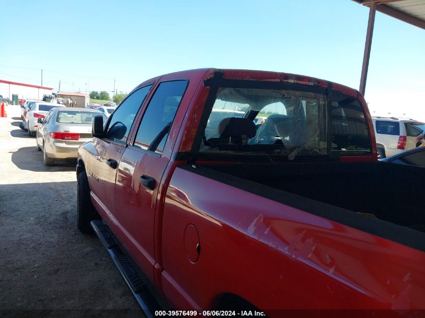 2004 Dodge Ram 1500 Slt/Laramie VIN: 1D7HA18N04S677720 Lot: 39576499