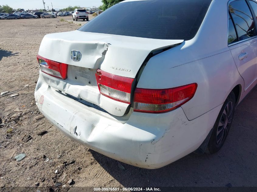 2004 Honda Accord 2.4 Lx VIN: JHMCM56354C02002 Lot: 39576501