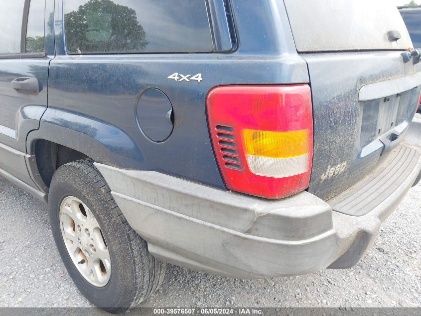 2001 Jeep Grand Cherokee Laredo VIN: 1J4GW48S71C728208 Lot: 39576507