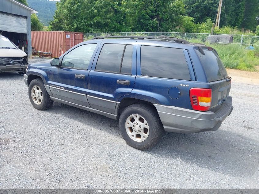 2001 Jeep Grand Cherokee Laredo VIN: 1J4GW48S71C728208 Lot: 39576507