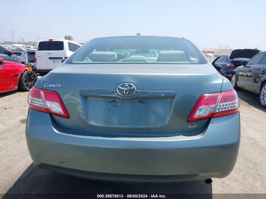 2011 Toyota Camry Le VIN: 4T4BF3EK4BR101543 Lot: 39576513