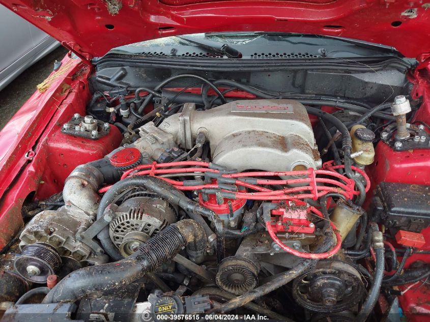 1995 Ford Mustang Cobra Svt VIN: 1FALP42D3SF213496 Lot: 39576515