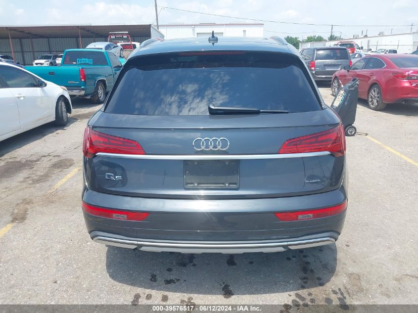 2021 Audi Q5 Premium Plus 45 Tfsi Quattro S Tronic VIN: WA1BAAFYXM2002481 Lot: 39576517