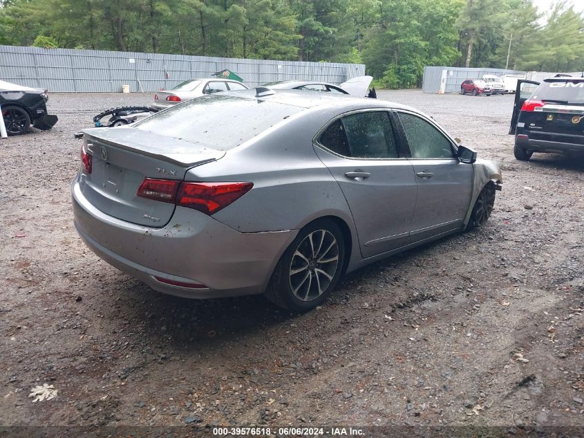 2015 Acura Tlx V6 Tech VIN: 19UUB3F55FA007370 Lot: 39576518