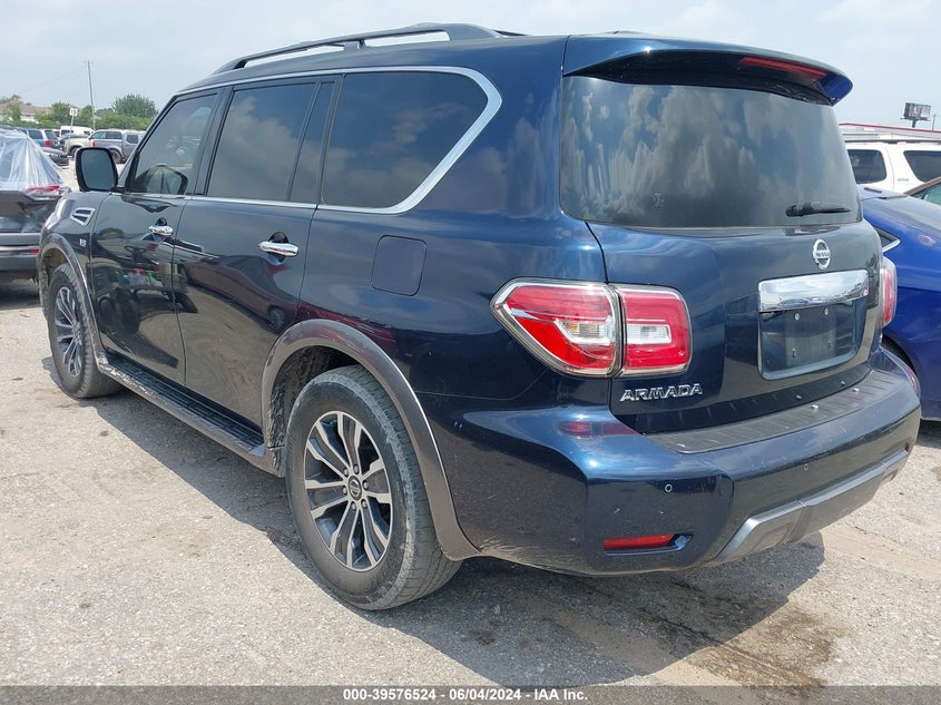2019 Nissan Armada Sl VIN: JN8AY2ND1K9093893 Lot: 39576524