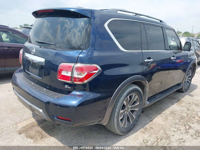 2019 Nissan Armada Sl VIN: JN8AY2ND1K9093893 Lot: 39576524