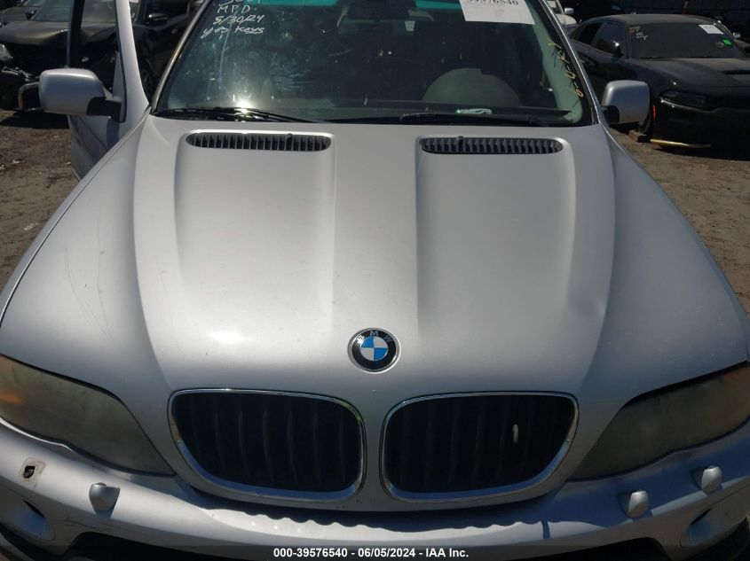 2006 BMW X5 3.0I VIN: 5UXFA13516LY42548 Lot: 39576540
