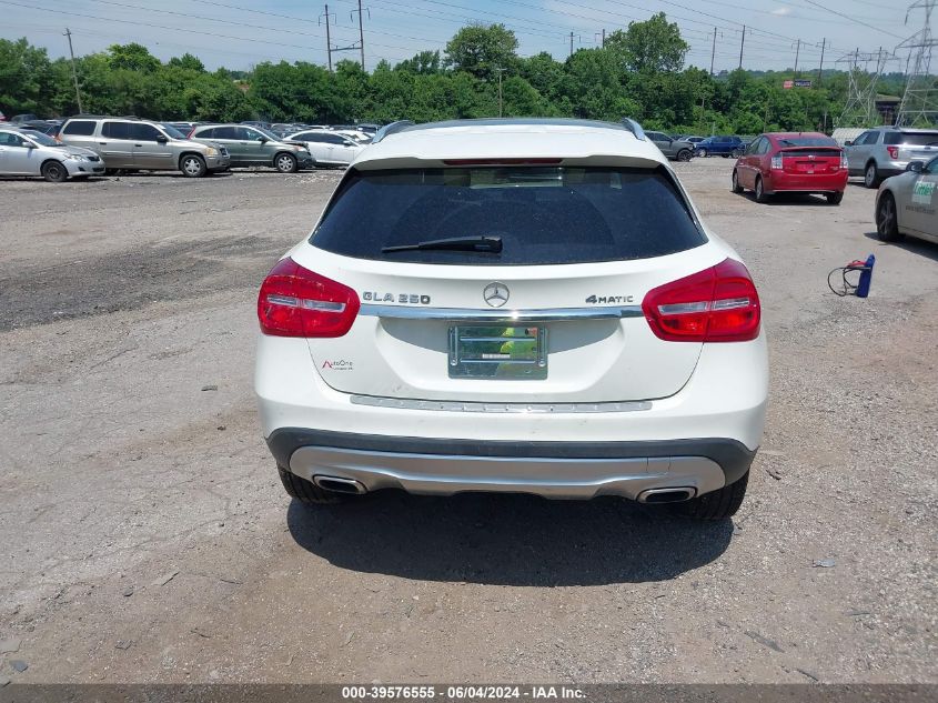 2017 MERCEDES-BENZ GLA 250 4MATIC - WDCTG4GB3HJ286546