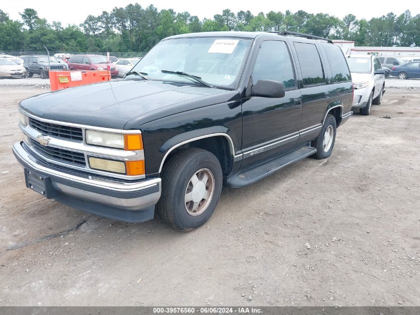 1996 Chevrolet Tahoe C1500 VIN: 1GNEC13R5TJ396557 Lot: 39576560