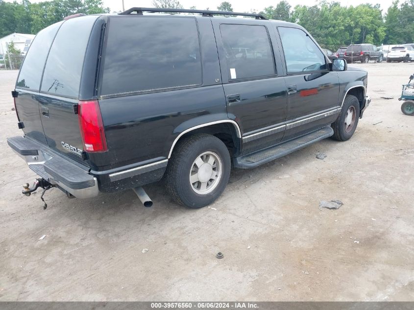 1996 Chevrolet Tahoe C1500 VIN: 1GNEC13R5TJ396557 Lot: 39576560