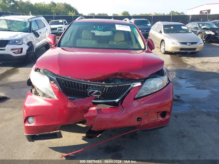2010 Lexus Rx 350 VIN: 2T2ZK1BA2AC004888 Lot: 39576563