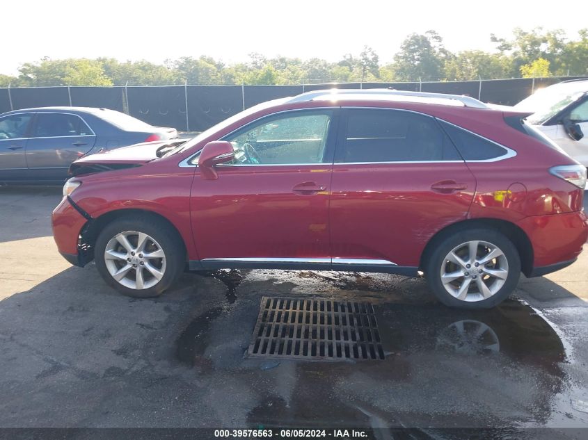 2010 Lexus Rx 350 VIN: 2T2ZK1BA2AC004888 Lot: 39576563