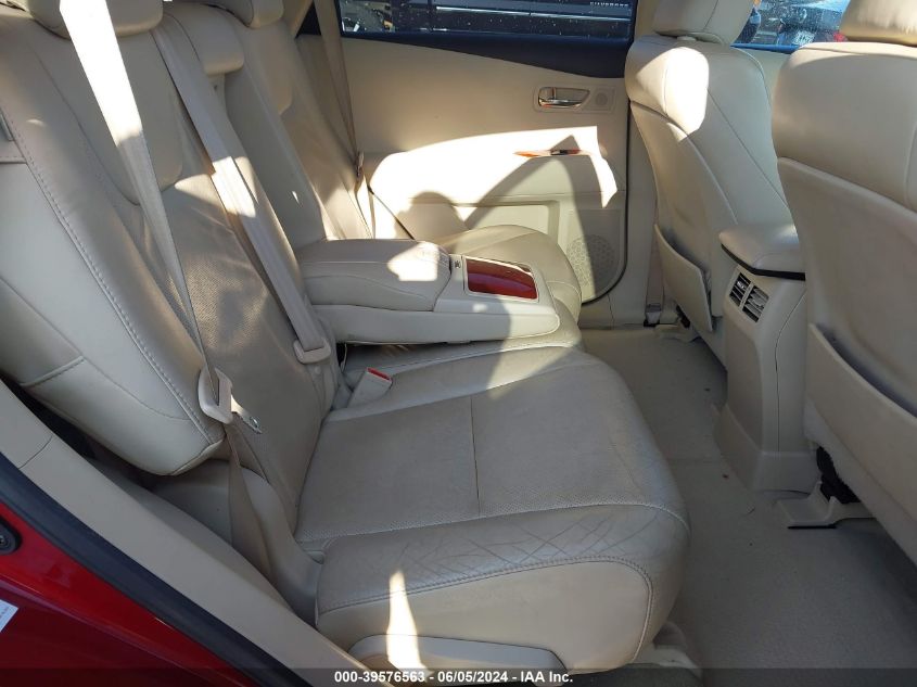 2010 Lexus Rx 350 VIN: 2T2ZK1BA2AC004888 Lot: 39576563