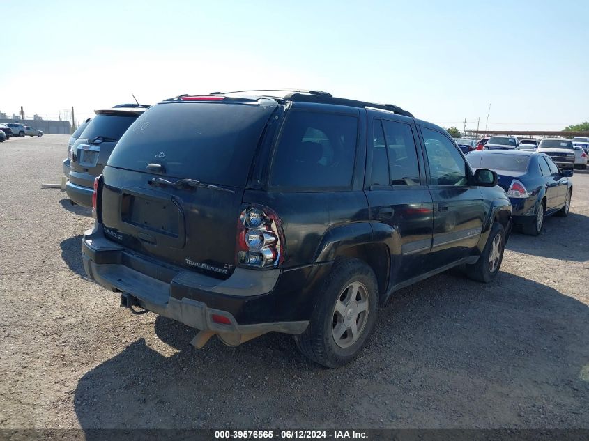 2002 Chevrolet Trailblazer Lt VIN: 1GNDS13S422460159 Lot: 39576565