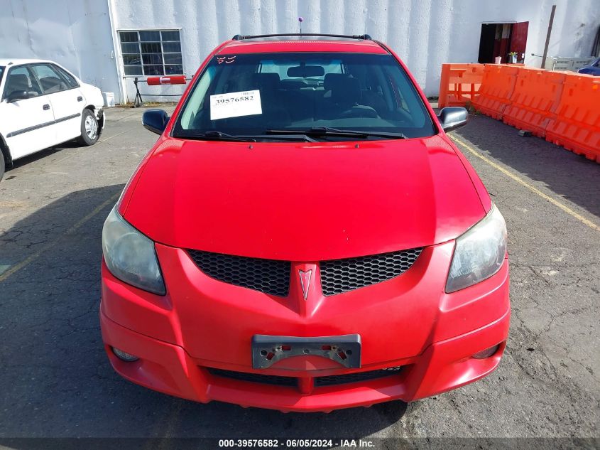 2003 Pontiac Vibe VIN: 5Y2SL628X3Z439423 Lot: 39576582