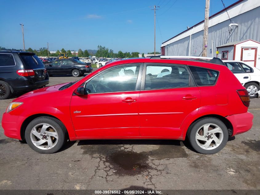 2003 Pontiac Vibe VIN: 5Y2SL628X3Z439423 Lot: 39576582