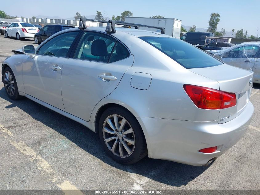 2008 Lexus Is 250 VIN: JTHBK262385086117 Lot: 39576591