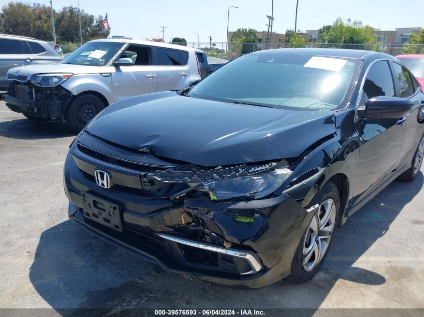 2019 Honda Civic Lx VIN: 2HGFC2F65KH507789 Lot: 39576593