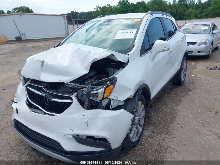 2019 Buick Encore Fwd Preferred VIN: KL4CJASB8KB898024 Lot: 39576611