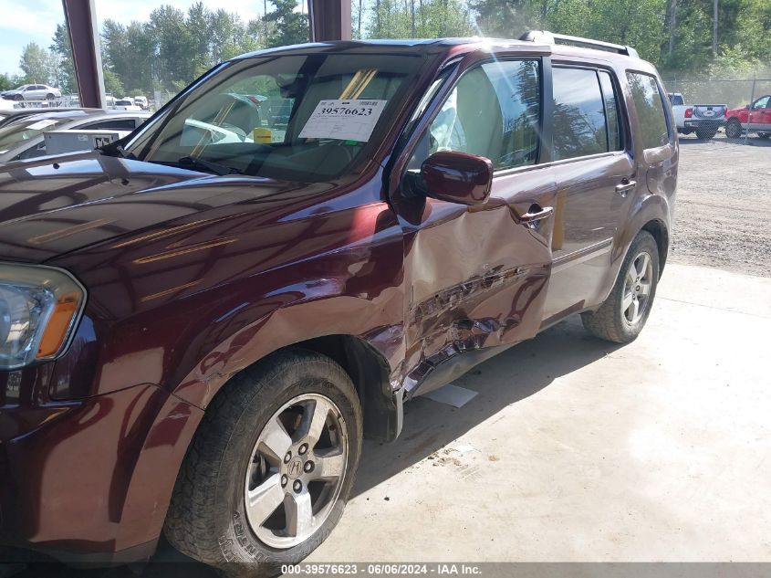 2009 Honda Pilot Ex-L VIN: 5FNYF48519B052650 Lot: 39576623