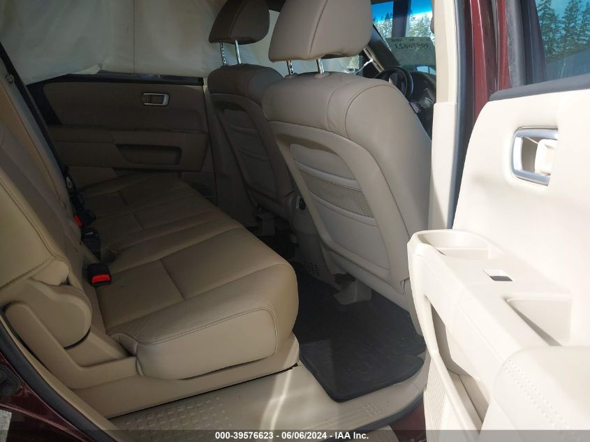 2009 Honda Pilot Ex-L VIN: 5FNYF48519B052650 Lot: 39576623