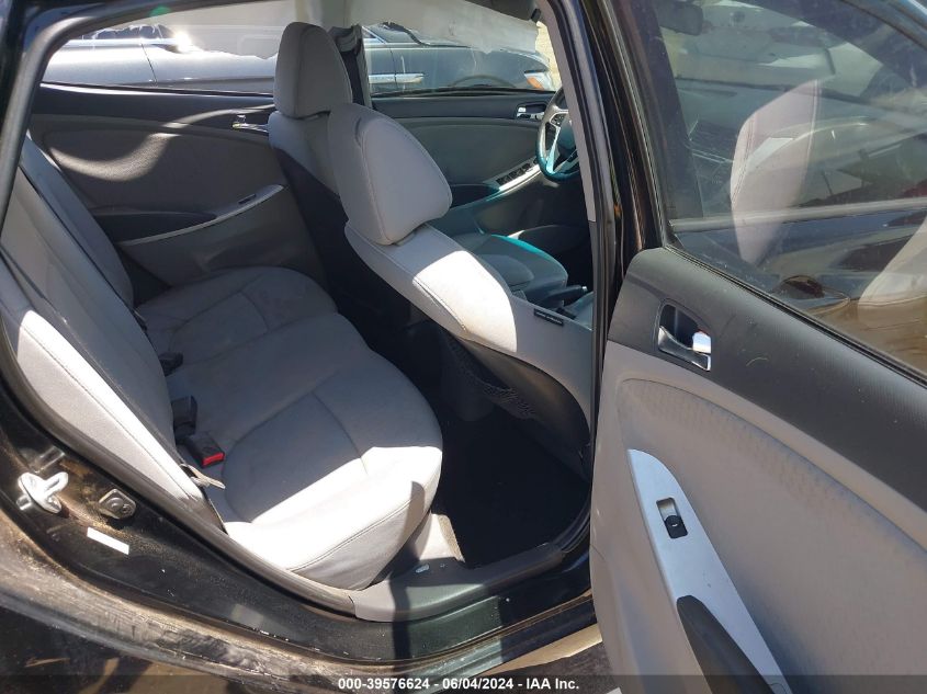 2013 Hyundai Accent Se VIN: KMHCU5AE6DU082710 Lot: 39576624