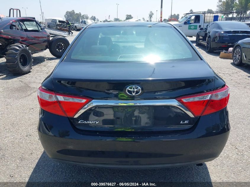 2015 Toyota Camry Le VIN: 4T4BF1FK8FR491104 Lot: 39576627