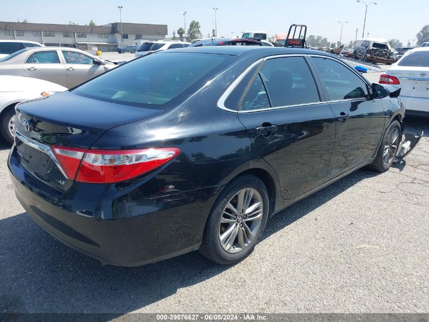 2015 Toyota Camry Le VIN: 4T4BF1FK8FR491104 Lot: 39576627