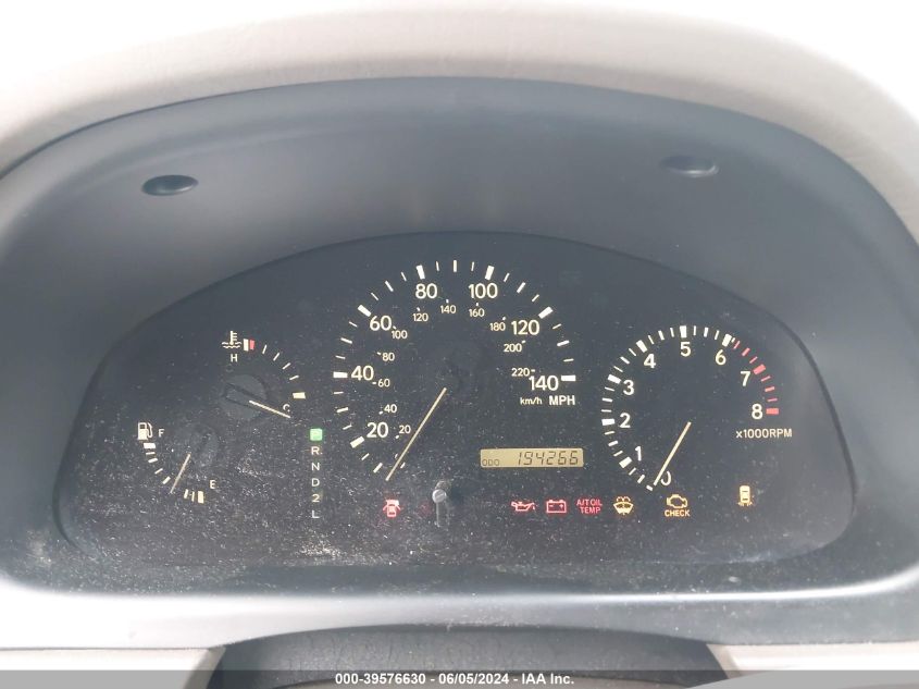 2002 Lexus Rx 300 VIN: JTJGF10U820130114 Lot: 39576630