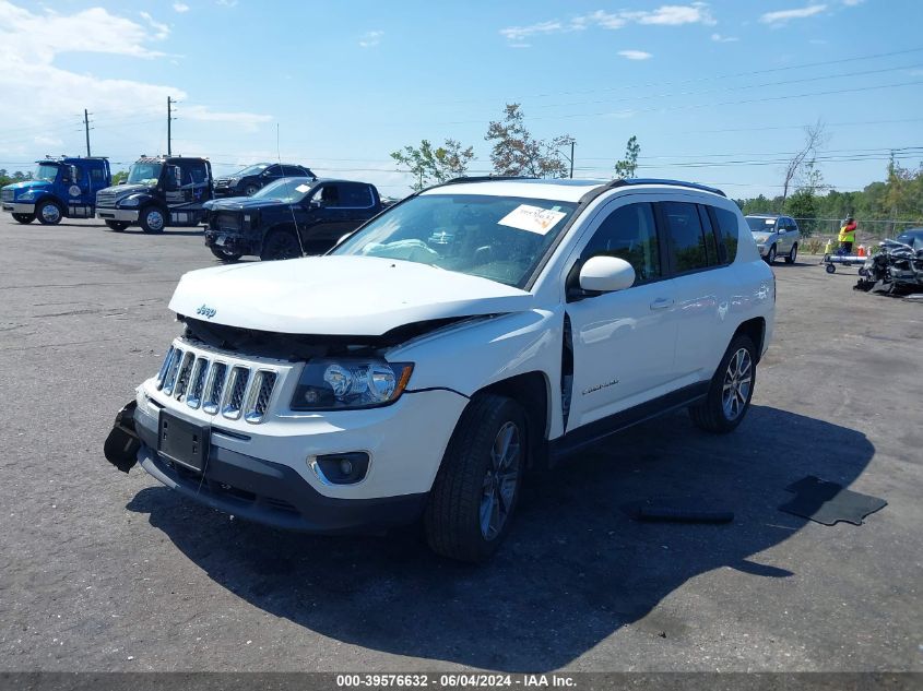 2017 Jeep Compass High Altitude Fwd VIN: 1C4NJCEA6HD131251 Lot: 39576632