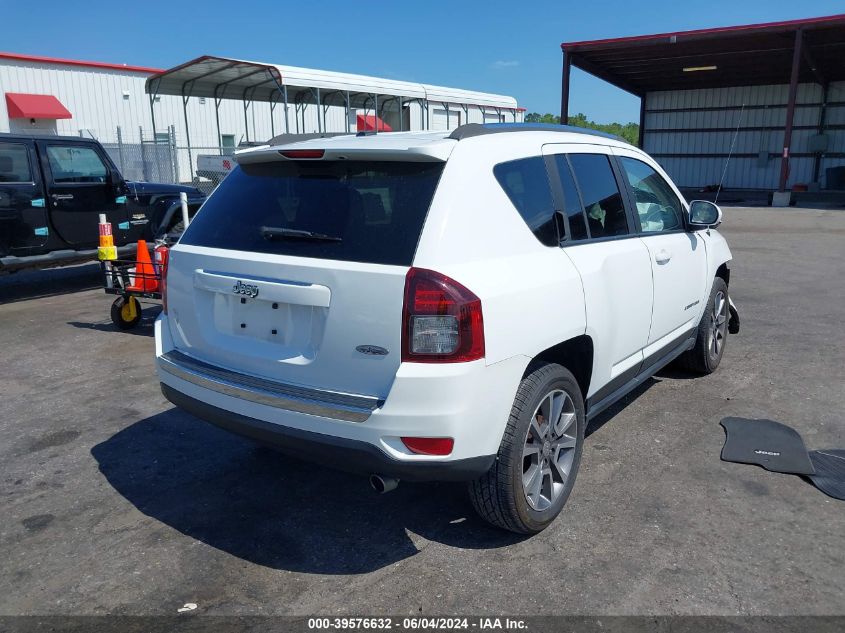 2017 Jeep Compass High Altitude Fwd VIN: 1C4NJCEA6HD131251 Lot: 39576632