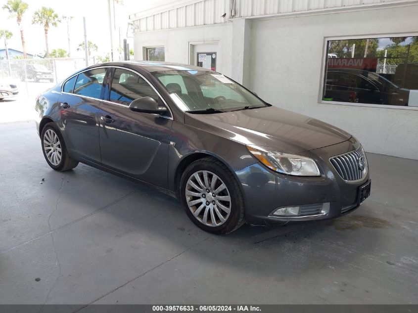 2011 Buick Regal Cxl Turbo Russelsheim VIN: W04GX5GV1B1130093 Lot: 39576633