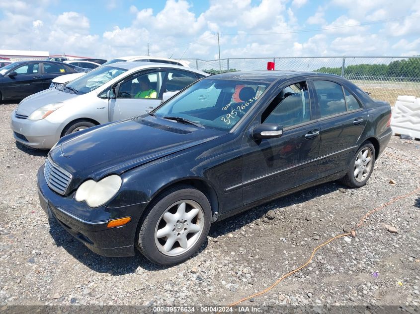 2003 Mercedes-Benz C 240 VIN: WDBRF61J43E013386 Lot: 39576634