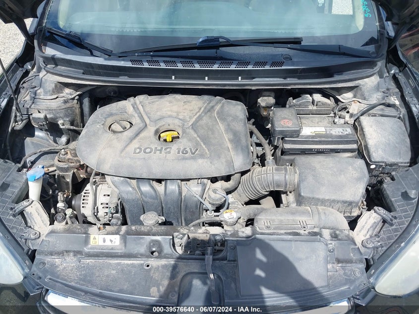 2013 Hyundai Elantra Gls VIN: 5NPDH4AE8DH339710 Lot: 39576640