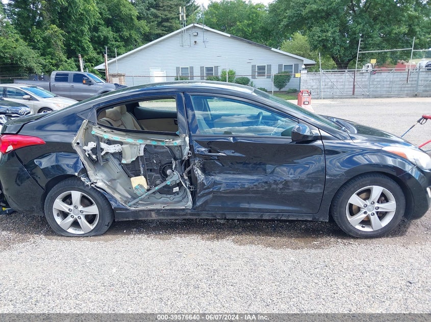 2013 Hyundai Elantra Gls VIN: 5NPDH4AE8DH339710 Lot: 39576640