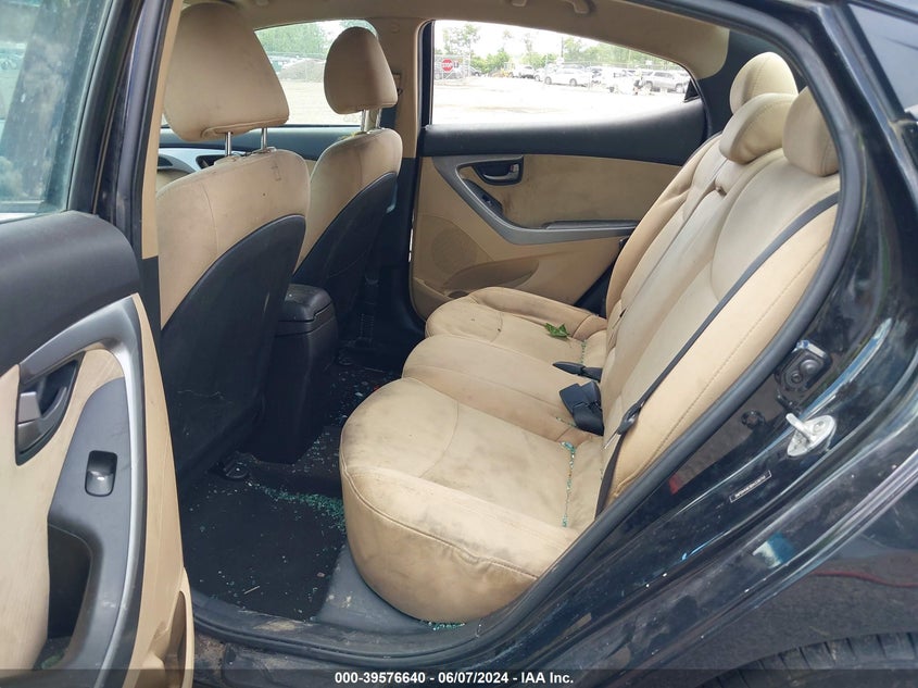 2013 Hyundai Elantra Gls VIN: 5NPDH4AE8DH339710 Lot: 39576640