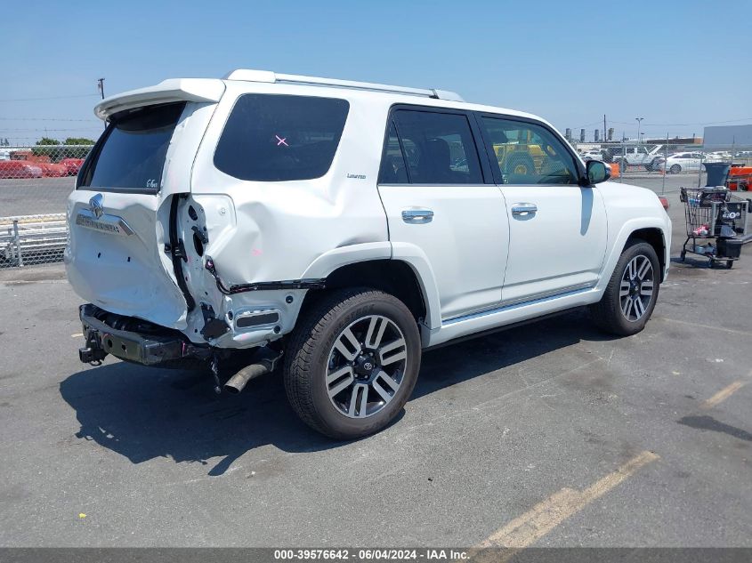 2024 Toyota 4Runner Limited VIN: JTEKU5JR9R6234506 Lot: 39576642