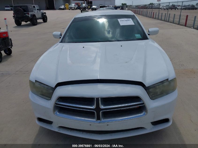 2014 Dodge Charger Se VIN: 2C3CDXBG7EH168374 Lot: 39576661