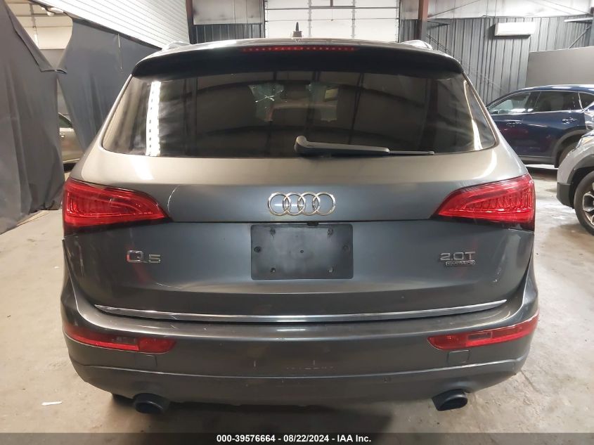 2016 Audi Q5 2.0T Premium VIN: WA1L2AFP9GA003754 Lot: 39576664