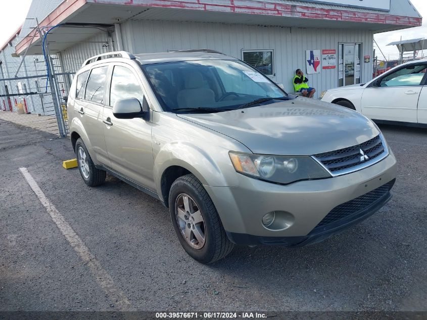 2007 Mitsubishi Outlander Es/Ls VIN: JA4MS31X57Z007910 Lot: 39576671