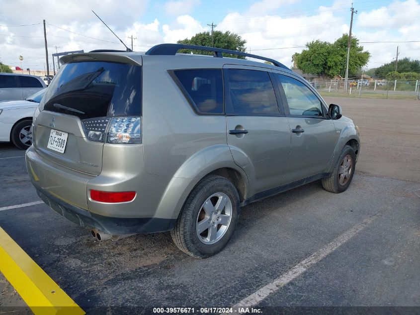 2007 Mitsubishi Outlander Es/Ls VIN: JA4MS31X57Z007910 Lot: 39576671