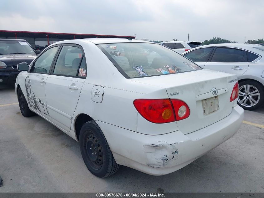 2004 Toyota Corolla Le VIN: 1NXBR32E14Z305395 Lot: 39576675