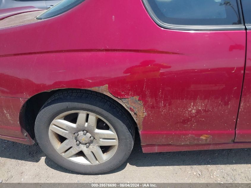 2007 Chevrolet Monte Carlo Lt VIN: 2G1WK15N879327897 Lot: 39576690