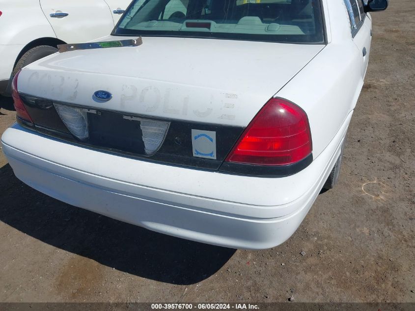 2003 Ford Crown Victoria Police VIN: 2FAHP71W53X188665 Lot: 39576700