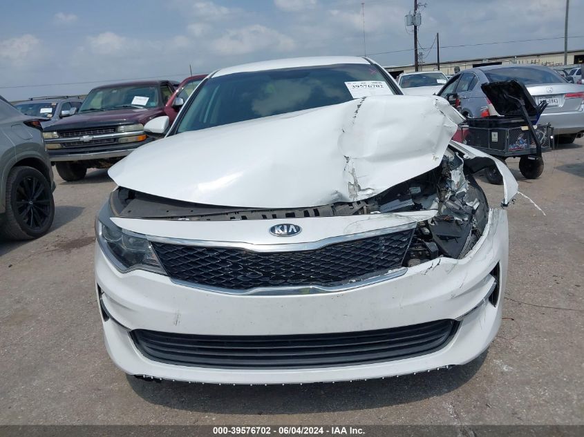 2018 Kia Optima Lx VIN: 5XXGT4L32JG207895 Lot: 39576702
