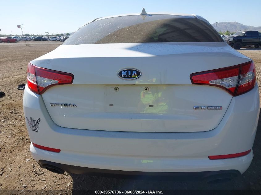 2012 Kia Optima Ex Turbo VIN: 5XXGN4A68CG028075 Lot: 39576706