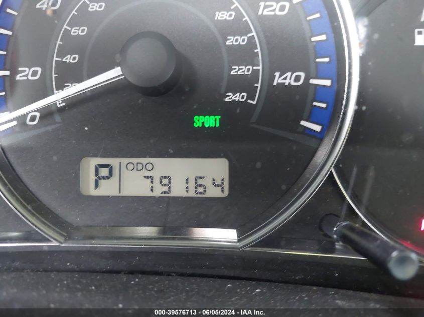 2011 Subaru Forester 2.5X Premium VIN: JF2SHBDC0BH707719 Lot: 39576713