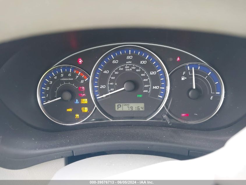 2011 Subaru Forester 2.5X Premium VIN: JF2SHBDC0BH707719 Lot: 39576713